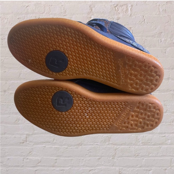 Reebok Alicia Keys High Top Wedge Sneakers - Women's Size 6.5 - Blue - Picture 12 of 12